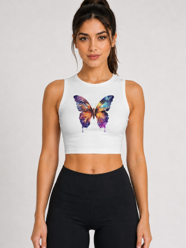 Aop Sports Crop Top